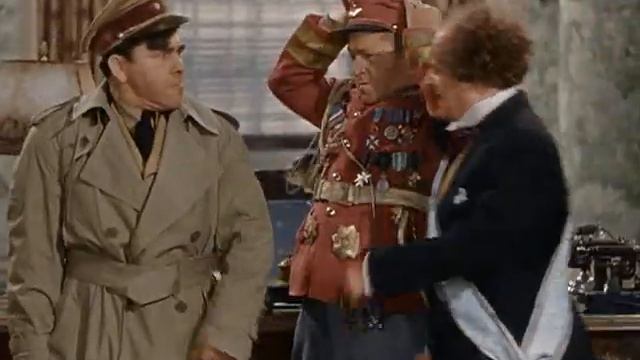 The Three Stooges In Color! -You Nazty Spy! Curly, Larry, Moe смотреть онлайн