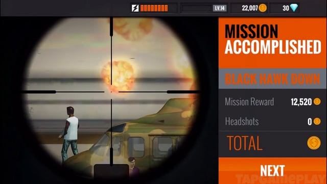 Sniper 3D Assassin: Shoot to Kill - Gameplay Walkthrough Part 6 - Region 2 Completed (iOS, Android) смотреть онлайн
