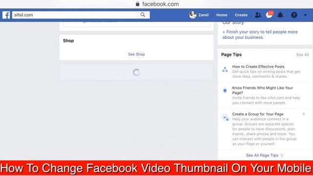 How To Change Facebook Video Thumbnail On Your Mobile смотреть онлайн