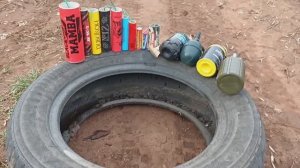 ✅Топ 15 Петард против Автомобильной Покрышки