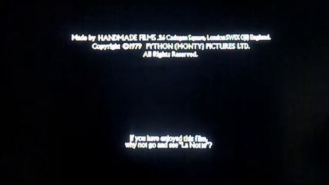 DVD Closing to Monty Python's Life of Brian UK DVD смотреть онлайн