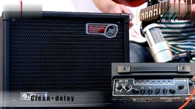 Joyo DC30 30 Watt Guitar Amplifier Demo смотреть онлайн