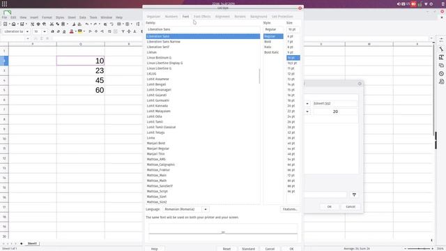 Quick case of Format Conditional comparing 2 columns of number (LibreOffice Calc) смотреть онлайн