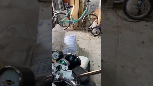 Запуск после зимней стоянки, мотоцикл Suzuki Van Van 200 Сузуки Ван Ван смотреть онлайн