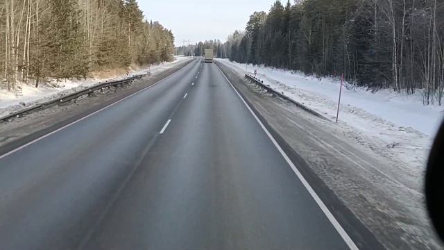 Тюмень - Сургут #дальнобой #маз #работа #дорога смотреть онлайн