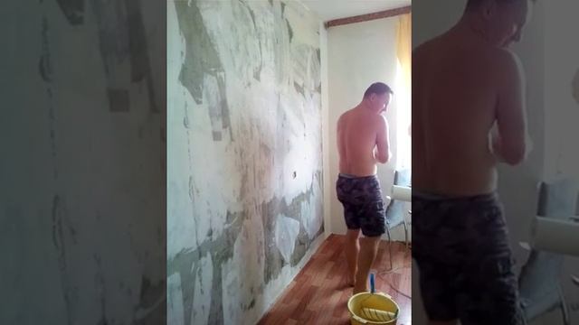 Как правильно клеить обои на флизелиновой основе смотреть онлайн