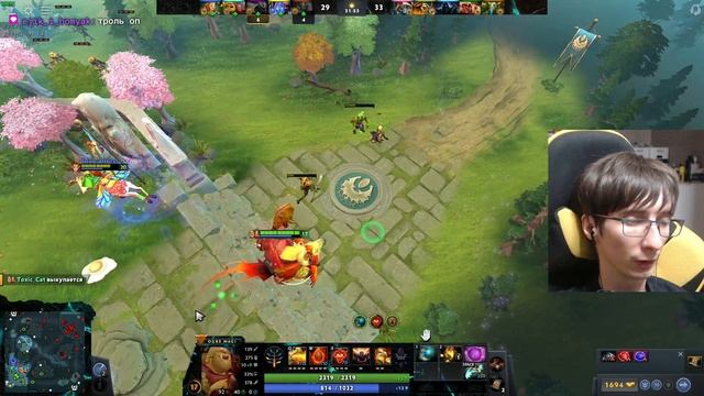 Dota 2 Ёжик посоветовал идеальную сборку на огра. Мощная катка на 70 минут. Все смотреть онлайн