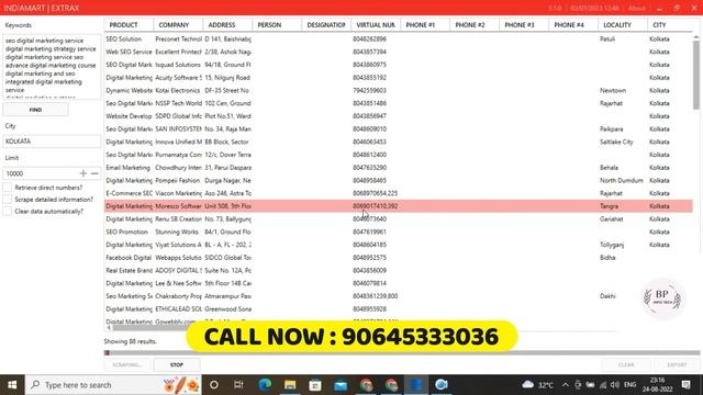 IndiaMart Data Extractor | Fast data scraper software | Updated Version 2022 смотреть онлайн