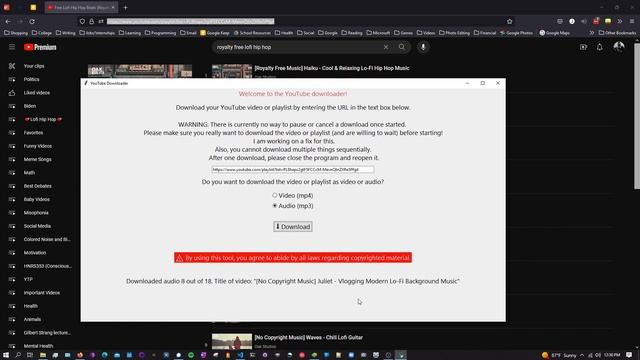 YouTube Downloader Program Demo смотреть онлайн