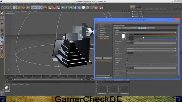 Quick Tipp #001 Cinema 4D - Cartoon-Renderer & Sketch and Toon (HD/DE) смотреть онлайн