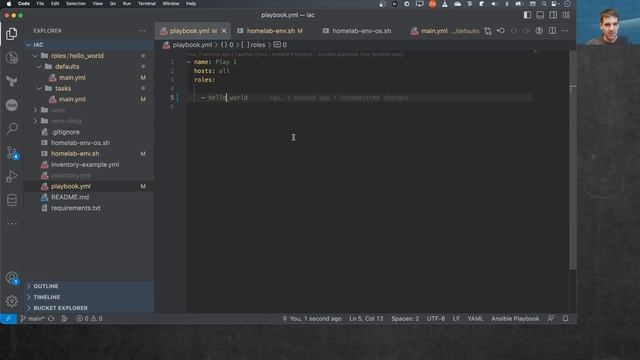 How to build a home lab - First Ansible role смотреть онлайн