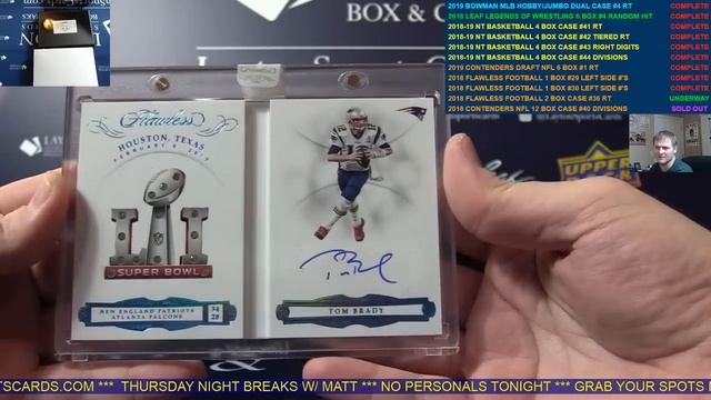 MONSTER 1/1 TOM BRADY GEM BOOK! WOW! 2018 Panini Flawless Football Hobby 2 Box Case Break #36 смотреть онлайн