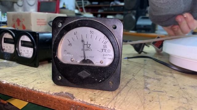 Частотомір ДУ-ДЄЧ/3 220В эч від 45 до 55 Гц Перевірка смотреть онлайн
