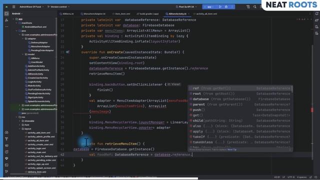 Food Ordering App Backend #5 - Retrieve Items from Firebase Database and Show on RecyclerView смотреть онлайн