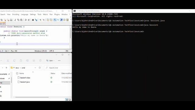 JAVA Home Work Session 1 смотреть онлайн