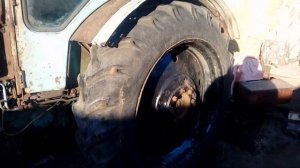 Купили колеса на т-40.