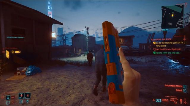 Following The River - Side Mission Cyberpunk 2077 Walkthrough [2K] смотреть онлайн