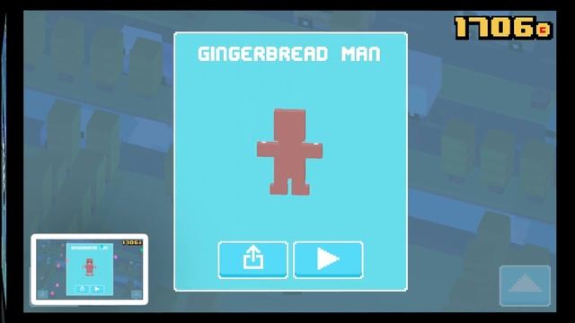 ★ CROSSY ROAD Secret Characters | GINGERBREAD MAN Unlock (Halloween Update 2017) смотреть онлайн
