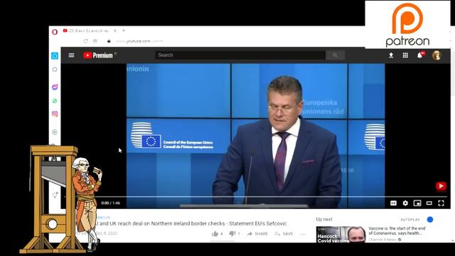 Britain Finally Removes Law Breaking Aspects of Internal Market Bill смотреть онлайн