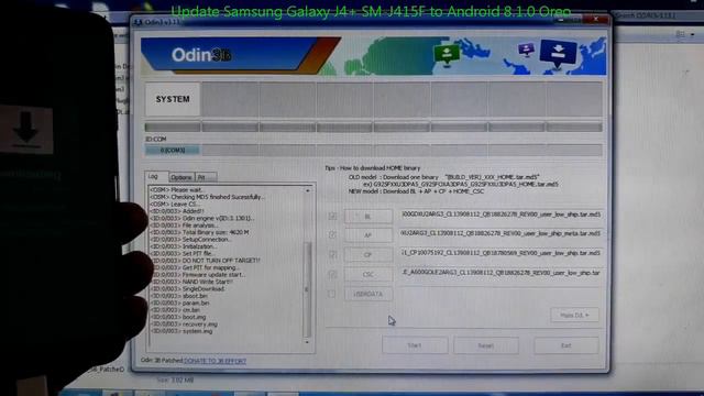 Update Samsung Galaxy J4+ SM-J415F to Android 8.1.0 Oreo смотреть онлайн