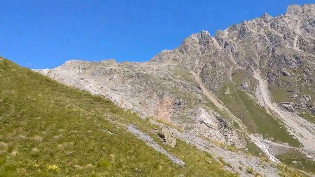 Радиальный выход в ущелье Терскол. Водопад Терскол. часть 3 смотреть онлайн