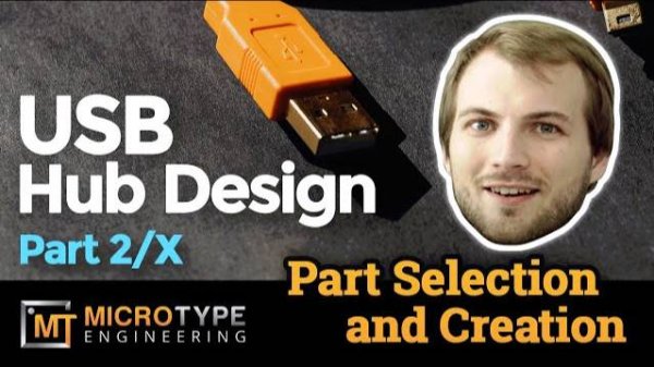 USB Hub Design - Part 2/x - Part Selection and Creation