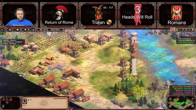 Age of Empires II | Return of Rome | Trajan | 3 Heads Will Roll | 3 Potoczą się głowy - I Am Legion смотреть онлайн