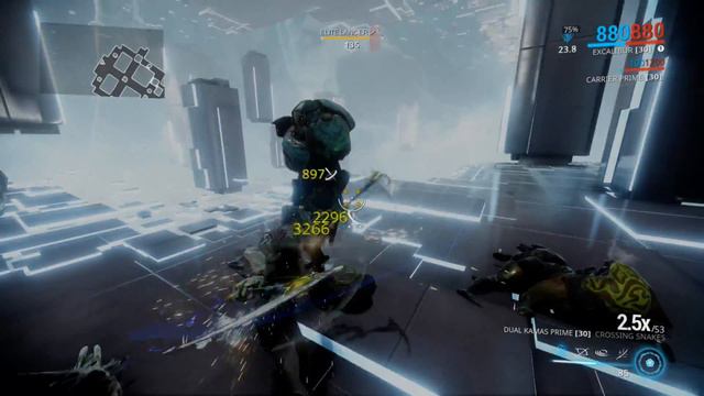 Warframe - End Game Dual Kamas Prime Build смотреть онлайн