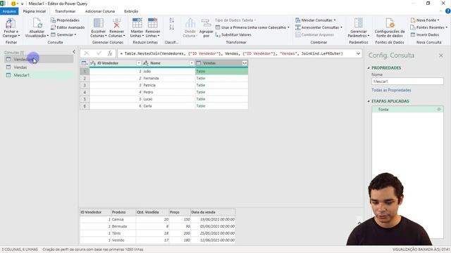 PROCV com Power Query Excel - Retornando Vários Valores de Uma Vez смотреть онлайн