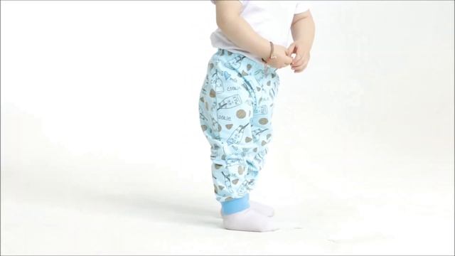 Голубые штанишки для малыша (44648980) КотМарКот смотреть онлайн