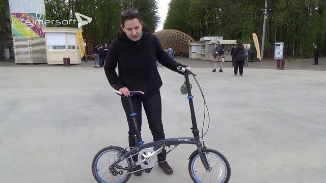 Самый маленький складной велосипед Dahon смотреть онлайн
