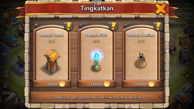 Pilih Menara Apa? Menara Panah/Menara Sihir/Menara Meriam. (Castle Clash: Pasukan Perkasa) #4 смотреть онлайн