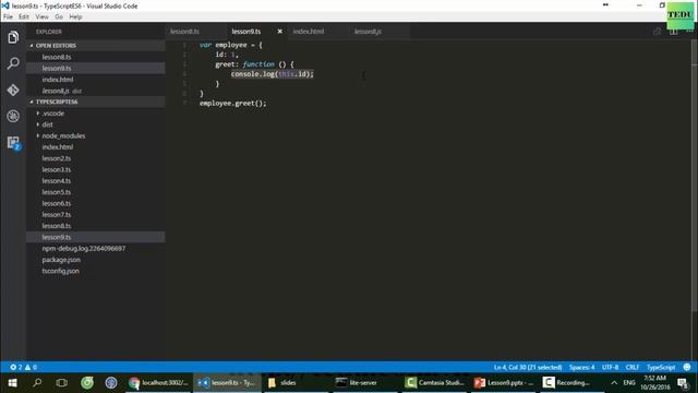 ES6 & TypeScript căn bản - Bài 9: Từ khóa this смотреть онлайн