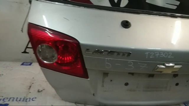 Серебристая крышка багажника для Lacetti хэтчбек смотреть онлайн
