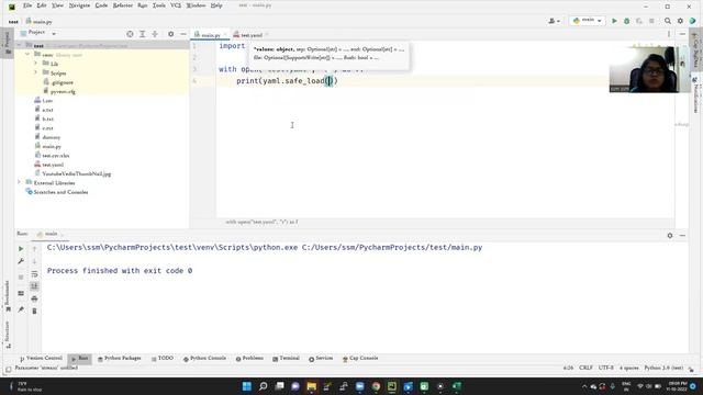 Chapter 28 Python read Yaml file смотреть онлайн