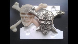 Литьё латуни черепок