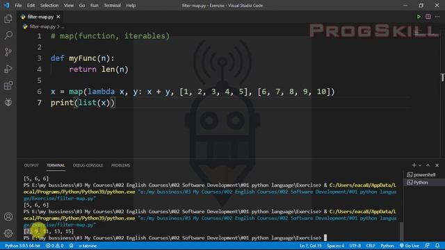 Python Map and Filter Functions - Python tutorial for beginners 16 смотреть онлайн