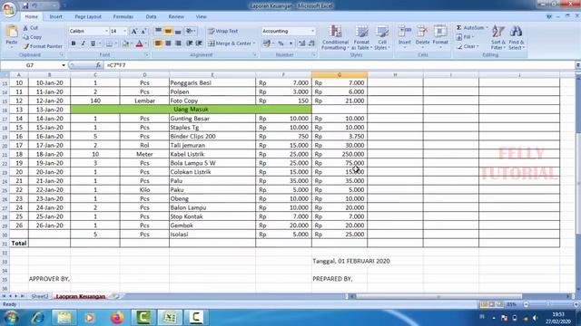 Cara membuat Laporan Keuangan di Excel dengan Cepat смотреть онлайн