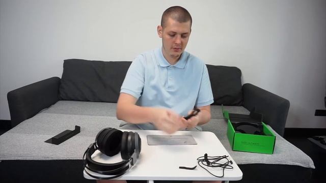 Распаковка игровых наушников Razer Nari Ultimate смотреть онлайн