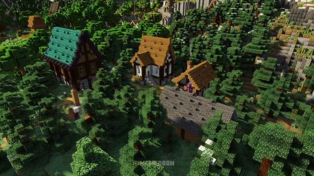 The Most Epic Minecraft Builds of Season 3! (MCS SMP Cinematic) смотреть онлайн