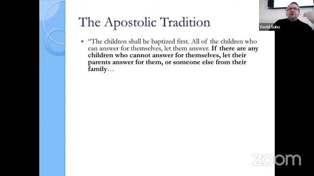 Adult Catechism 2024: Baptism