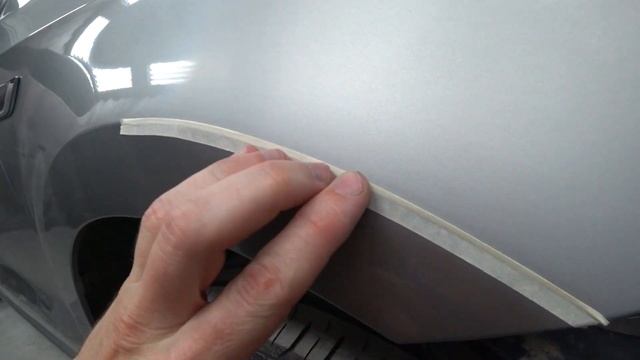 Частичная покраска крыла в тройной переход смотреть онлайн