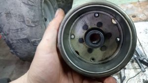 установка генератора и подключения реле на квадроцикл 150кубовый