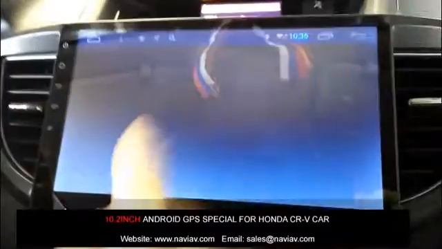 HONDA CRV GPS android system with 10.2inch big screen смотреть онлайн