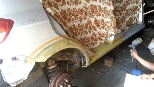 Сварка порогов и задних арок. покраска. Хендай гетц (2005г.в.)#DIYarchtepair#DIYtheresholdwelding смотреть онлайн