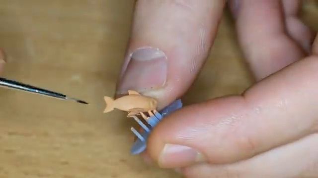 Making Tiny FISH Aquarium / RESIN ART смотреть онлайн