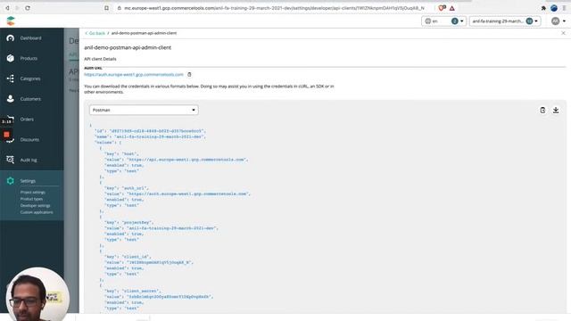 How to use commercetools postman collection? смотреть онлайн