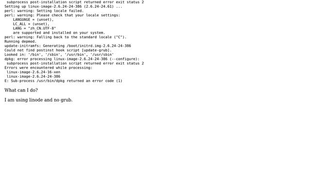 When I apt-get anything I got this erro"E: Sub-process /usr/bin/dpkg returned an error code (1)" смотреть онлайн