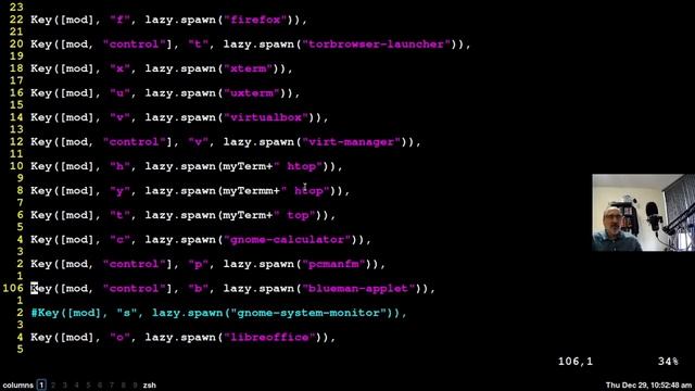 Qtile WM смотреть онлайн