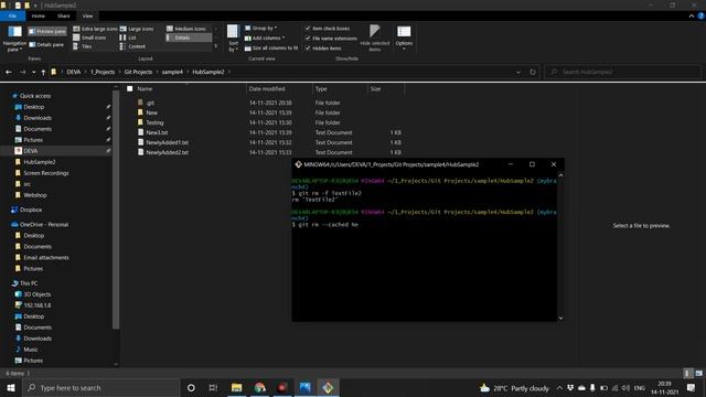 14 Git remove file смотреть онлайн